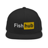 Fish Hub Snapback Hat