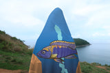 Aulonocara Lwanda Cichlid Lake Malawi Hooded Blanket