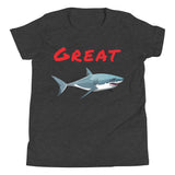 Youth Great White Shark Short Sleeve T-Shirt