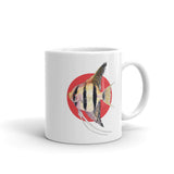 Pterophyllum scalare "angel fish" Coffee Cup - Zoological Collection