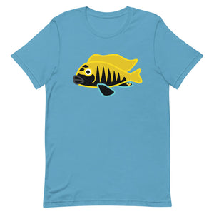 Metriaclima sp. "zebra gold" Kawanga - Toon Lagoon T-Shirt