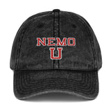 Vintage 'Nemo U' Cotton Twill Cap