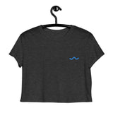 Ripple Africa Embroiderd Women's Flowy Crop Top Tee