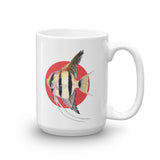Pterophyllum scalare "angel fish" Coffee Cup - Zoological Collection