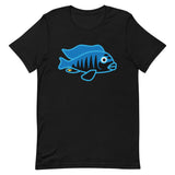 Metriaclima Zebra Blue Toon Lagoon Short-Sleeve T-Shirt