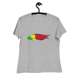 2D ‘Cortez Rainbow Wrasse’ Morph 2 (Thalossoma Lucasanum) Women's T-Shirt