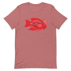 Super Red Dragon Flowerhorn T-Shirt | 2D